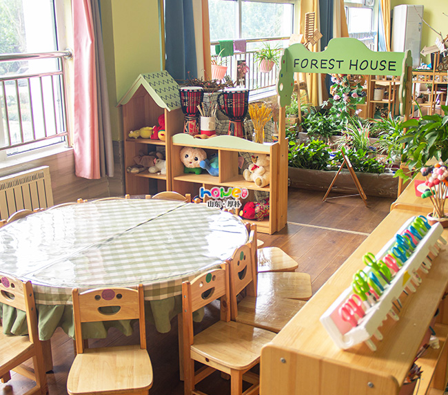 幼儿园室内家具配置与设计原则
