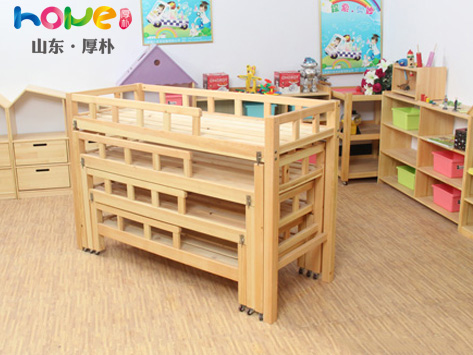幼儿园木质床，四层推拉床3-2.jpg