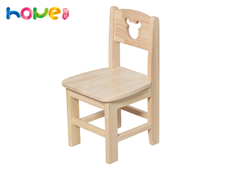 幼儿园儿童橡木小椅子