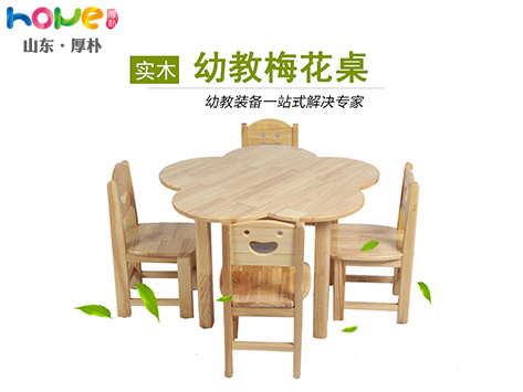 儿童橡木桌