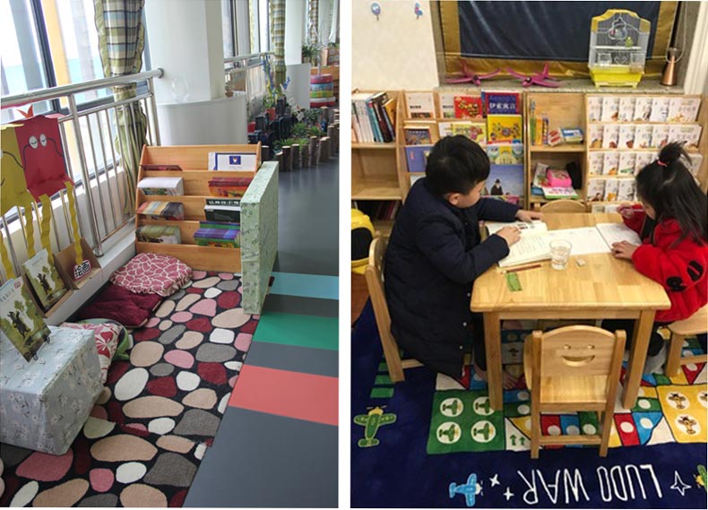 幼儿园大班室内家具配置