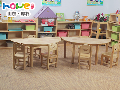 实木幼儿园桌椅