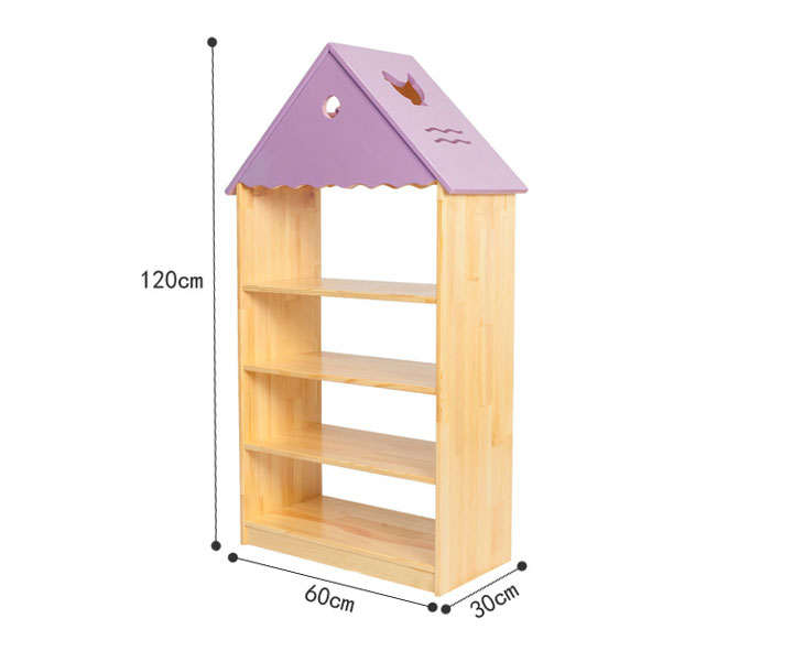  山东厚朴幼儿园玩具柜组合儿童实木储物柜