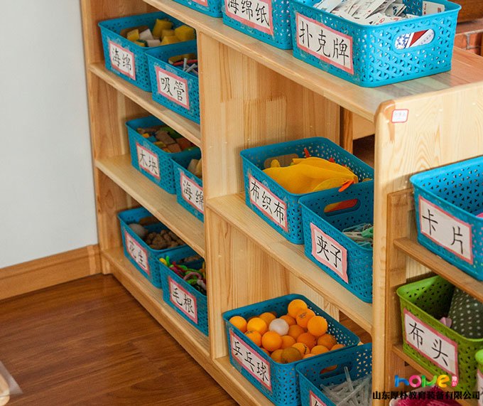 培养幼儿园儿童收纳习惯之必不可少的玩具柜