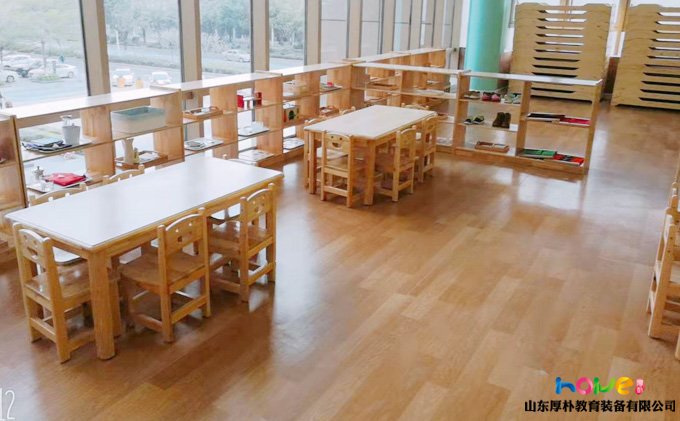 观幼儿园室内家具案例，解园长为何选择山东厚朴？