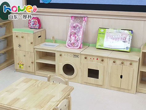 森林区角系列互动组合柜  幼儿园娃娃家