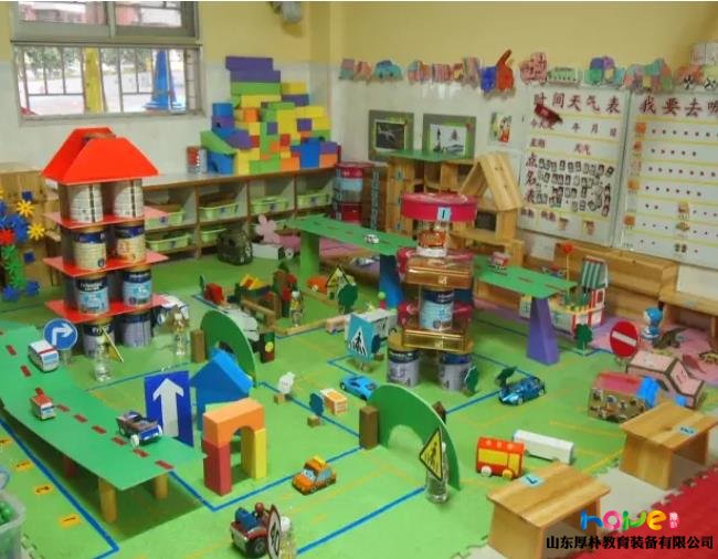 幼儿园室内活动建构区投放材料有哪些