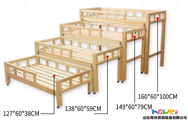 幼儿园午睡四层床的尺寸一般是多少
